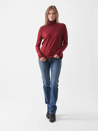 WEEKEND MAX MARA | Rollkragenpullover KIKU | dunkelrot